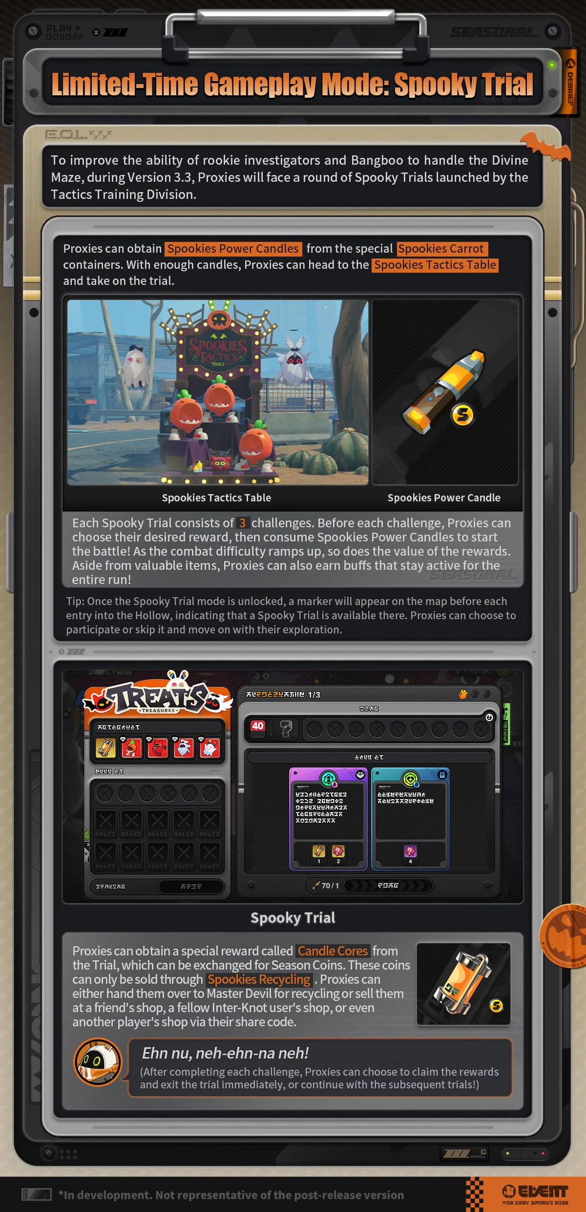 Spooky Trial (official infographic)